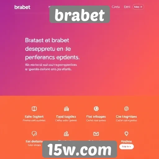 Análise da interface do usuário do site brabet
